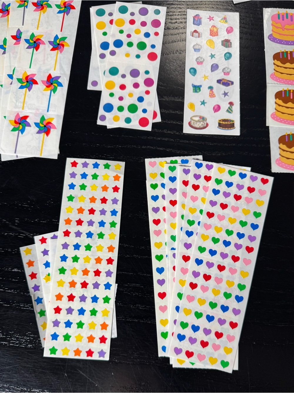 Creative Memories 90+ Sticker Lot Scrapbook Celebrate-Birthdays-Cake-Balloons - Picture 10 of 10